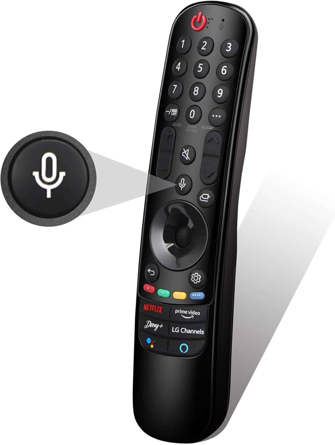 Пульт дистанційного керування Alkia Magic для LG MR21GA/MR21GC/MR22GA/MR22GN/MR23GA/OLED/QNED