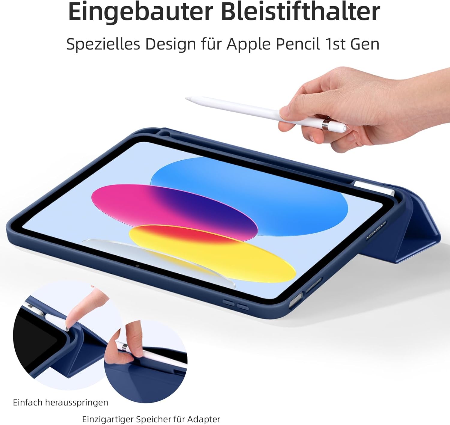 Ударостійкий захисний чохол з тримачем для ручки Vobafe