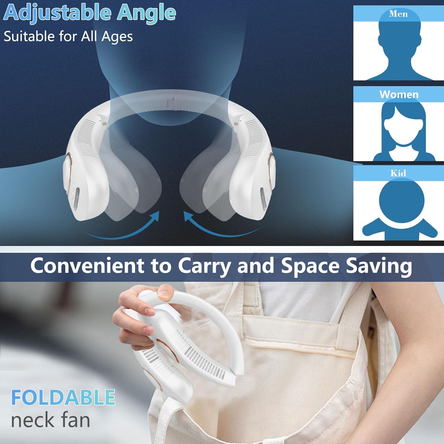 Шийний вентилятор з функцією розпилення KJXIC