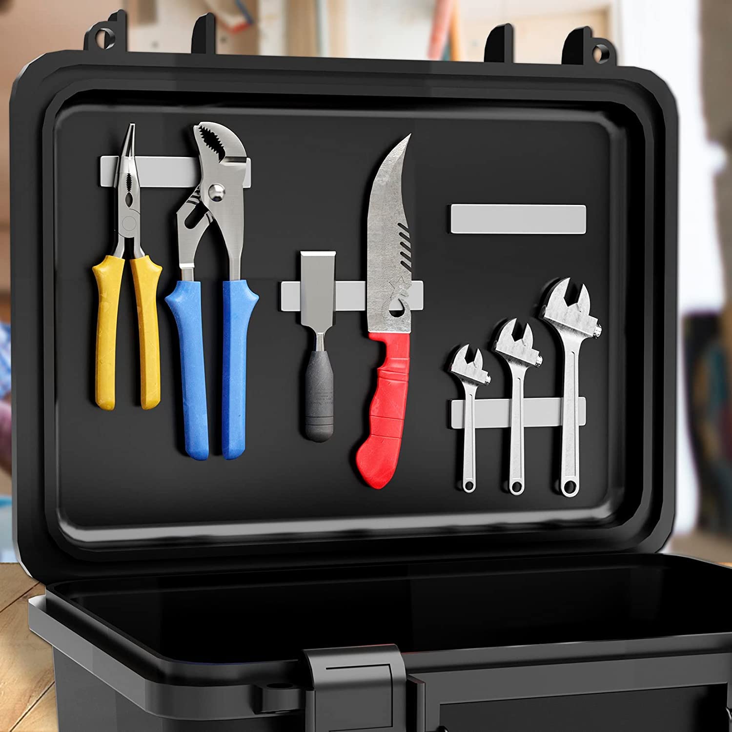 Неодимові магніти 60 x 10 x 3 мм (Комплект 6шт)