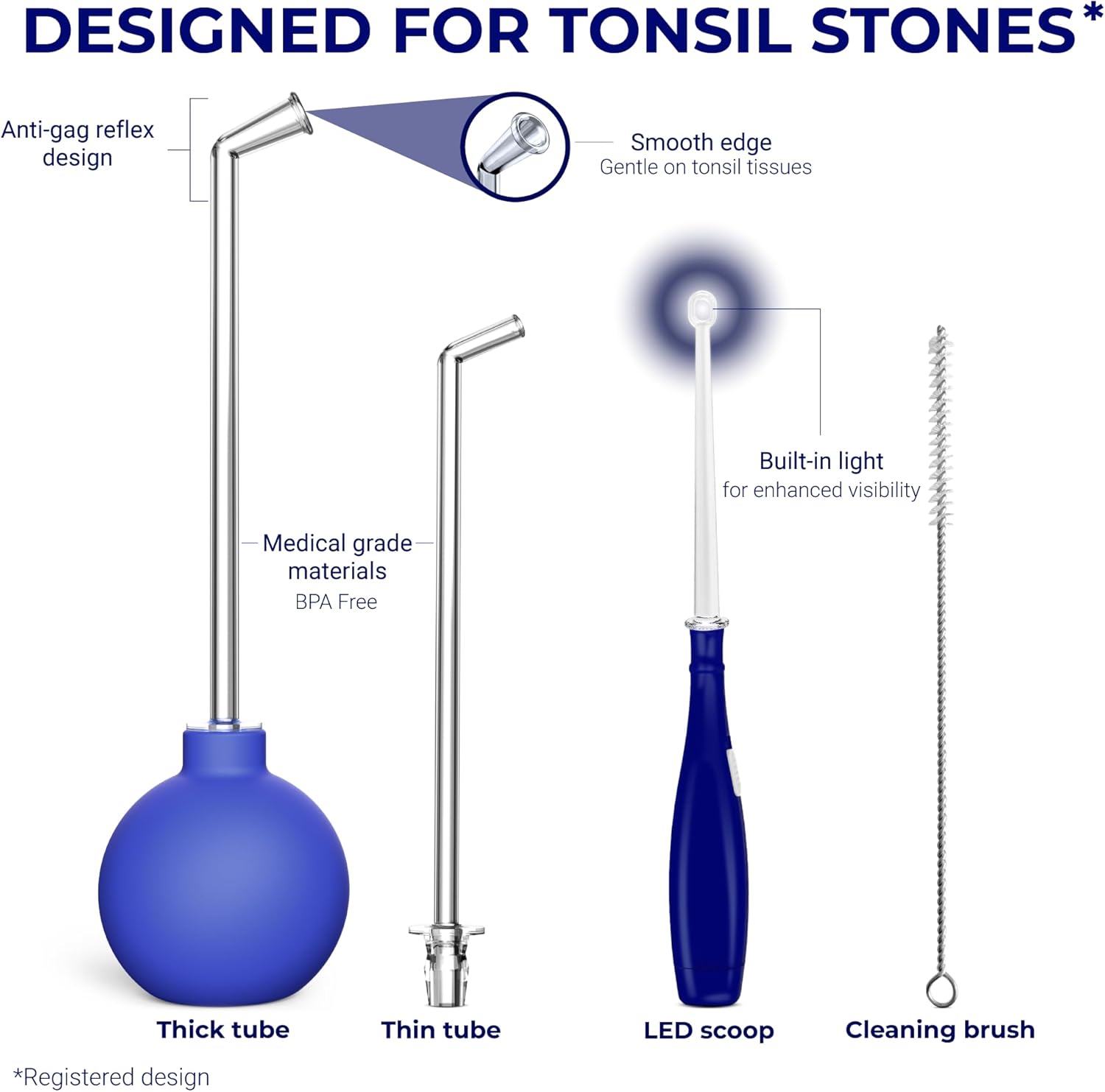 Вакуумний очищувач мигдаликів Oravix