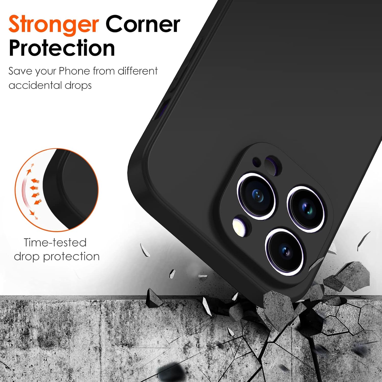 Набір з 10 силіконових чохлів для iPhone 14 Pro 6,1 дюйма ivoler